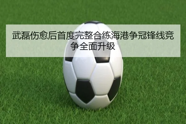 武磊伤愈后首度完整合练海港争冠锋线竞争全面升级 - BBSPORTS